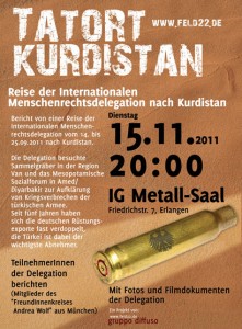 Plakat Tatort Kurdistan